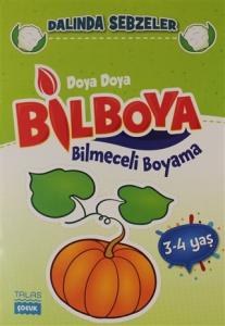 Doya Doya Bilboya Bimeceli Boyama Dalında Sebzeler 3 4 Yaş