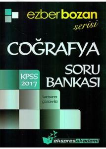 Ekspres Akademi 2017 KPSS Ezber Bozan Seri Coğrafya Soru Bankası