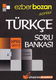 Ekspres Akademi 2017 KPSS Ezber Bozan Serisi Türkçe Tamamı Çözümlü Soru Bankası