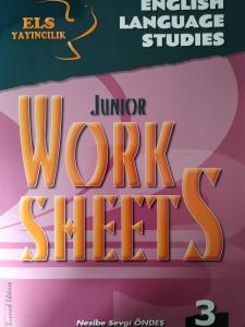 Junior Work Sheets 3