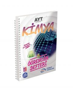 ESKİ Murat AYT Kimya Öğrencim Defteri SATIŞDIŞI