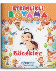Etkinlikli Boyama Seti 10 Kitap Takım