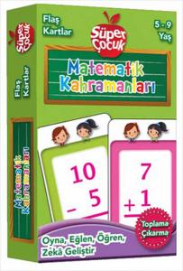 Flaş Kartlar Matematik Kahramanları Oyna Eğlen Öğren Zeka Geliştir 5 9 Yaş