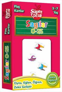 Flaş Kartlar Sayılar 0 25 Oyna Eğlen Öğren Zeka Geliştir 3 7 Yaş