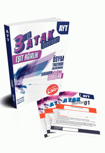 Fragman AYT Eşit Ağırlık 3 lü ÖSYM Tarzı Atak Denemeleri