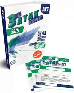 Fragman AYT Sözel 3 lü ÖSYM Tarzı Atak Denemeleri