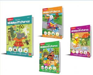 Highlights My First Hidden Pictures Benim İlk Gizli Resimlerim 4'lü Set