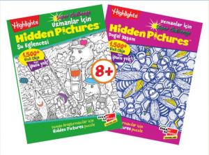 Highlights Uzmanlar İçin Hidden Pictures Gizli Resimler 2'li Set