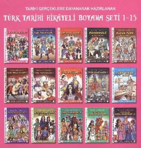 Hikayeli Boyama Kitapları Seti (1-15)