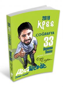 Hocawebde 2019 KPSS Coğrafya Tamamı Çözümlü 33 Deneme Sınavı