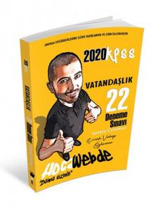 Hocawebde 2020 KPSS Vatandaşlık 22 Deneme