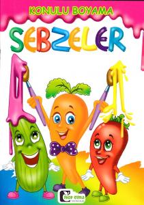 Konulu Boyama Sebzeler
