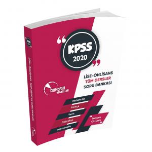 2020 KPSS Lise Önlisans Tüm Dersler Tamamı Çözümlü Soru Bankası
