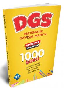 KR Akademi DGS Matematik Sayısal Mantık Çek Kopar Yaprak Test