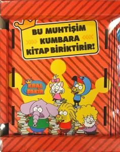 Kral Şakir Kumbara Çizgili Kırmızı Kod 726