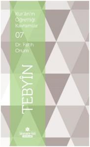 Kur'an'ın Öğrettiği Kavramlar 7 Tebyin