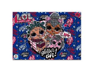 Laço Kids LOL Frame 48 Parça Puzzle