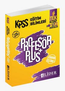 Lider 2021 KPSS Eğitim Bilimleri Profesör Plus Çözümlü Soru Bankası