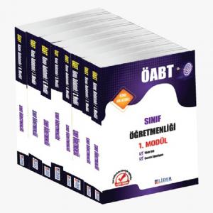 Lider KPSS 2021 ÖABT Sınıf Öğretmenliği 8li Modül Konu Anlatımı