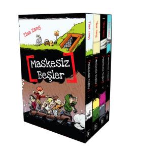 Maskesiz Beşler Serisi Kutulu Set 4 Kitap