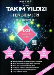 Netbil Yayıncılık 8. Sınıf Fen Bilimleri Takım Yıldızı 10 Deneme Seti