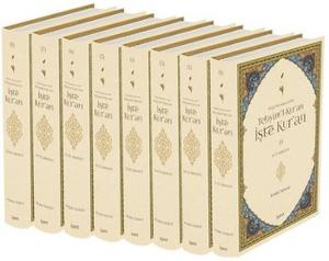 Nüzul Sırasına Göre Tebyinül Kuran İşte Kuran 8 Cilt Takım