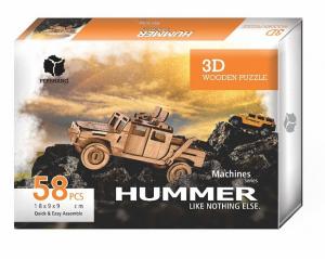 Pershang 3D Ahşap Hummer Puzzle