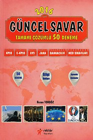 Rektör 2016 Güncel Savar Tamamı Çözümlü 50 Deneme