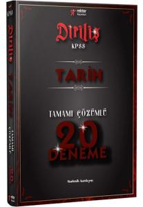 Rektör 2018 KPSS Diriliş Tarih Tamamı Çözümlü 20 Deneme