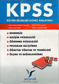 Seçenek KPSS Eğitim Bilimleri Konu Anlatımlı Modüler Set 6 Kitap