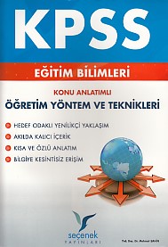 Seçenek KPSS Eğitim Bilimleri Konu Anlatımlı Öğretim Yöntem ve Teknikleri