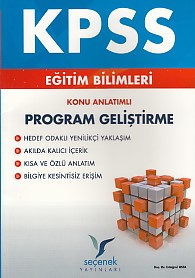 Seçenek KPSS Eğitim Bilimleri Konu Anlatımlı Program Geliştirme