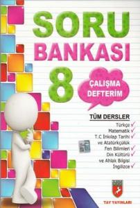 Tay 8. Sınıf Tüm Dersler Soru Bankası Çalışma Defterim