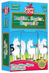 Yapboz Kartlar Renkler, Sayılar, Hayvanlar 3 7 Yaş Oyna Eğlen Öğren Zeka Geliştir