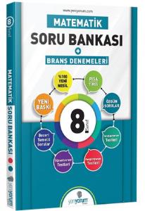 Yeniyorum 8. Sınıf Matematik Soru Bankası Branş Denemeleri