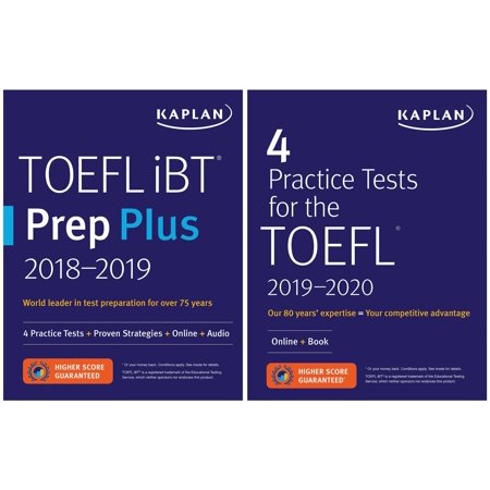 Kaplan TOEFL Prep Set 2 Books Kaplan Komisyon