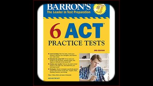 6 ACT Practice Tests Barrons Komisyon