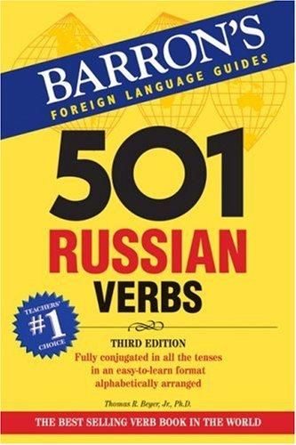 Barron's Foreign Language Guides 501 Russian Verbs Barrons Komisyon