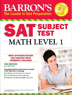 Barron's SAT Subject Test Math Level 1 Barrons Komisyon