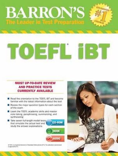 Barron's TOEFL IBT With Cd Rom and Mp3 Audio CDs, 15th Edition Barrons