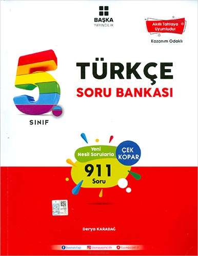 Başka 5. Sınıf Türkçe Soru Bankası Başka Komisyon