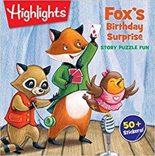 Fox's Birthday Surprise Highlights Story Puzzle Fun Penguin Komisyon
