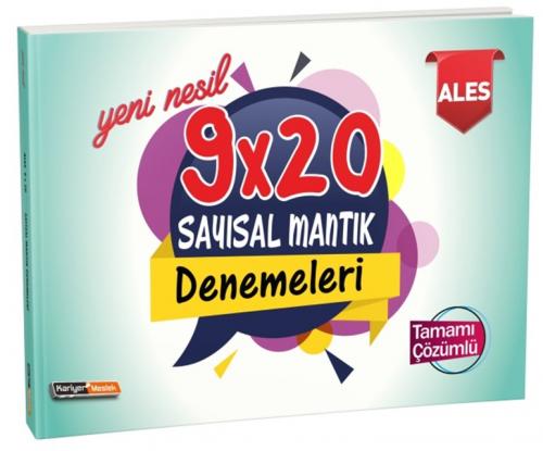 Kariyer Meslek 2021 ALES Yeni Nesil 9x20 Sayısal Mantık Denemeleri