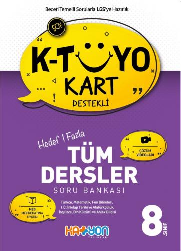 Katyon 8. Sınıf Tüm Dersler Soru Bankası