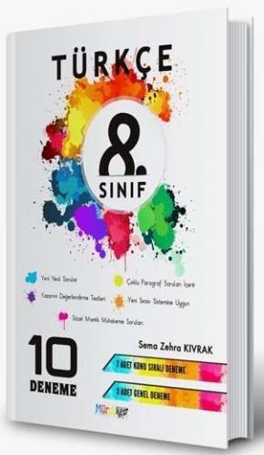 Mürekkep 8. Sınıf Türkçe 10 Deneme Mürekkep Komisyon