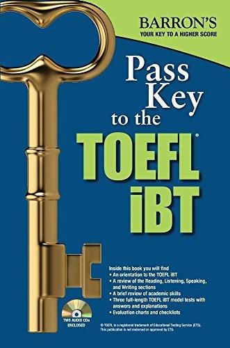 Pass Key to the TOEFL iBT with MP3 audio CD 9th Edition Pamela J.Sharp