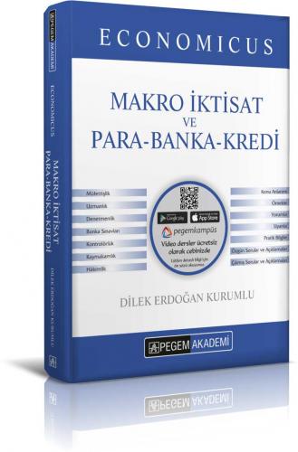 Pegem Sınav 2019 KPSS A Grubu Economicus Makro İktisat ve Para-Banka-K