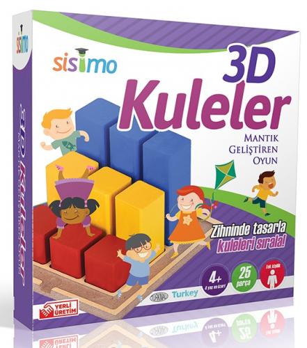 Sisimo 3D Kuleler Sisimo Akıl ve Zeka Komisyon