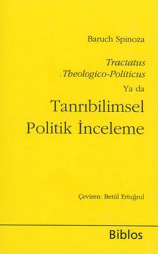 Tanrıbilimsel Politik İnceleme Tractatus Theologico Politicus CEP BOY 