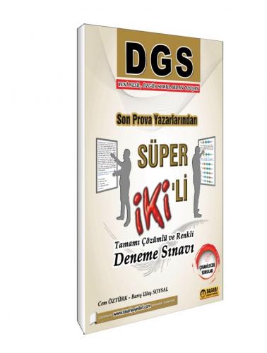Tasarı 2020 DGS Süper 2'li Çözümlü Deneme
